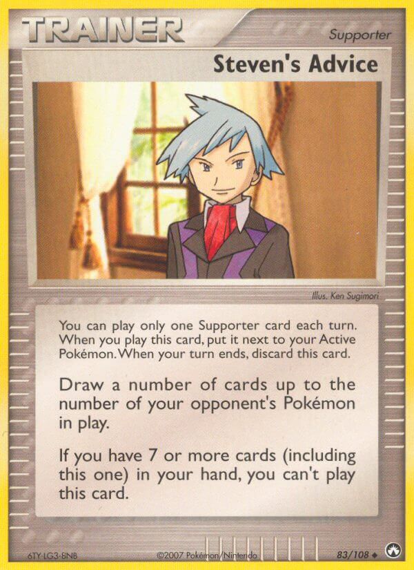 Steven's Advice [Reverse Holo]